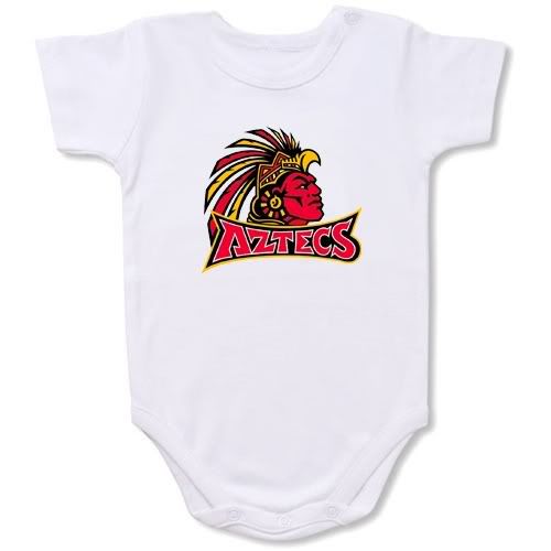 San Diego State Aztecs Baby Bodysuit Creeper #02